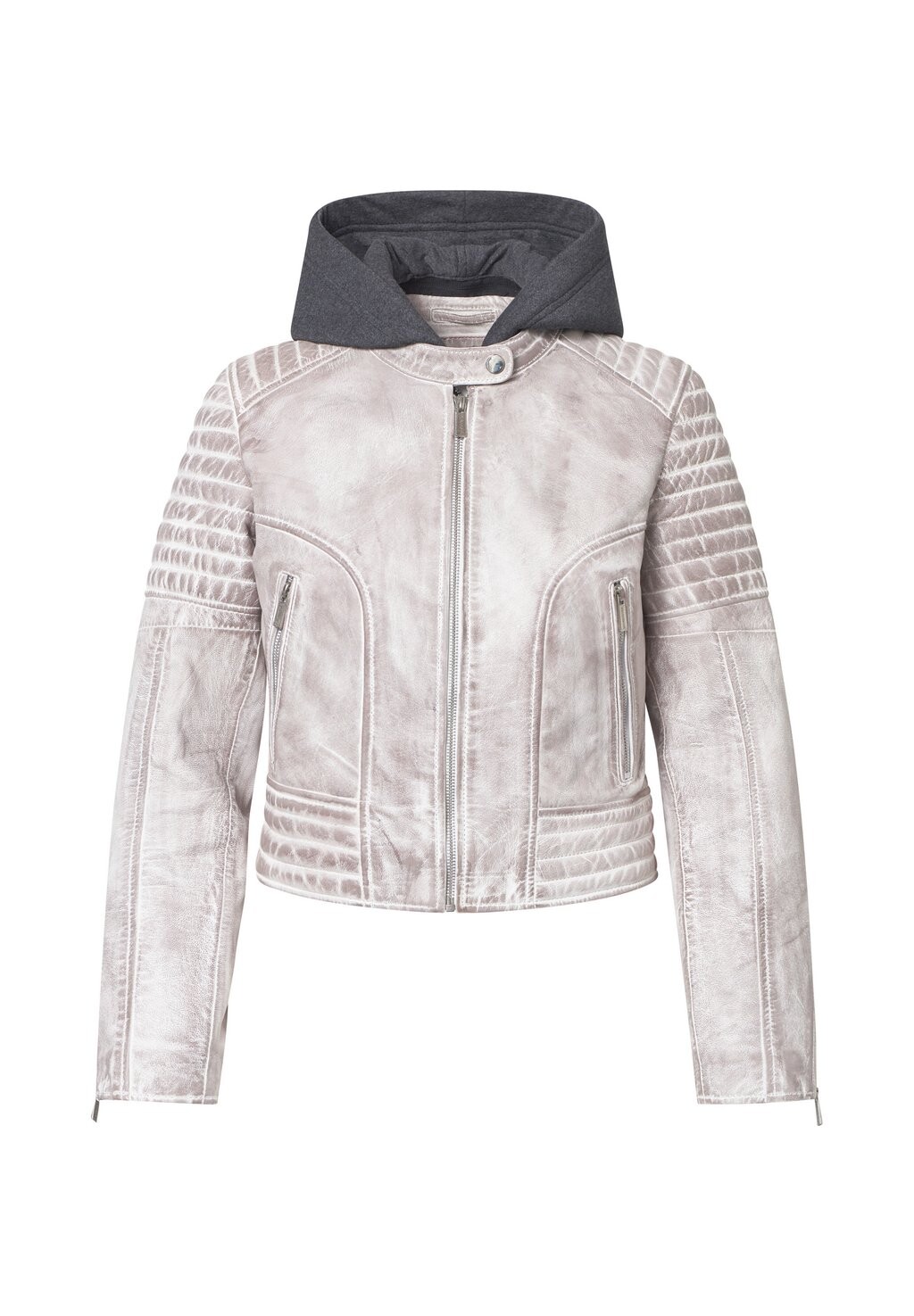 

Кожаная куртка ROBYN BIKER Bolongaro Trevor, молочный