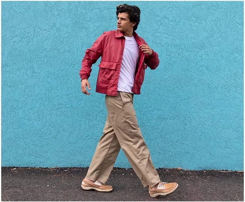 Мужские туфли-дерби на шнуровке Sperry Top Side Billfish с тремя люверсами, Beige — фото 3