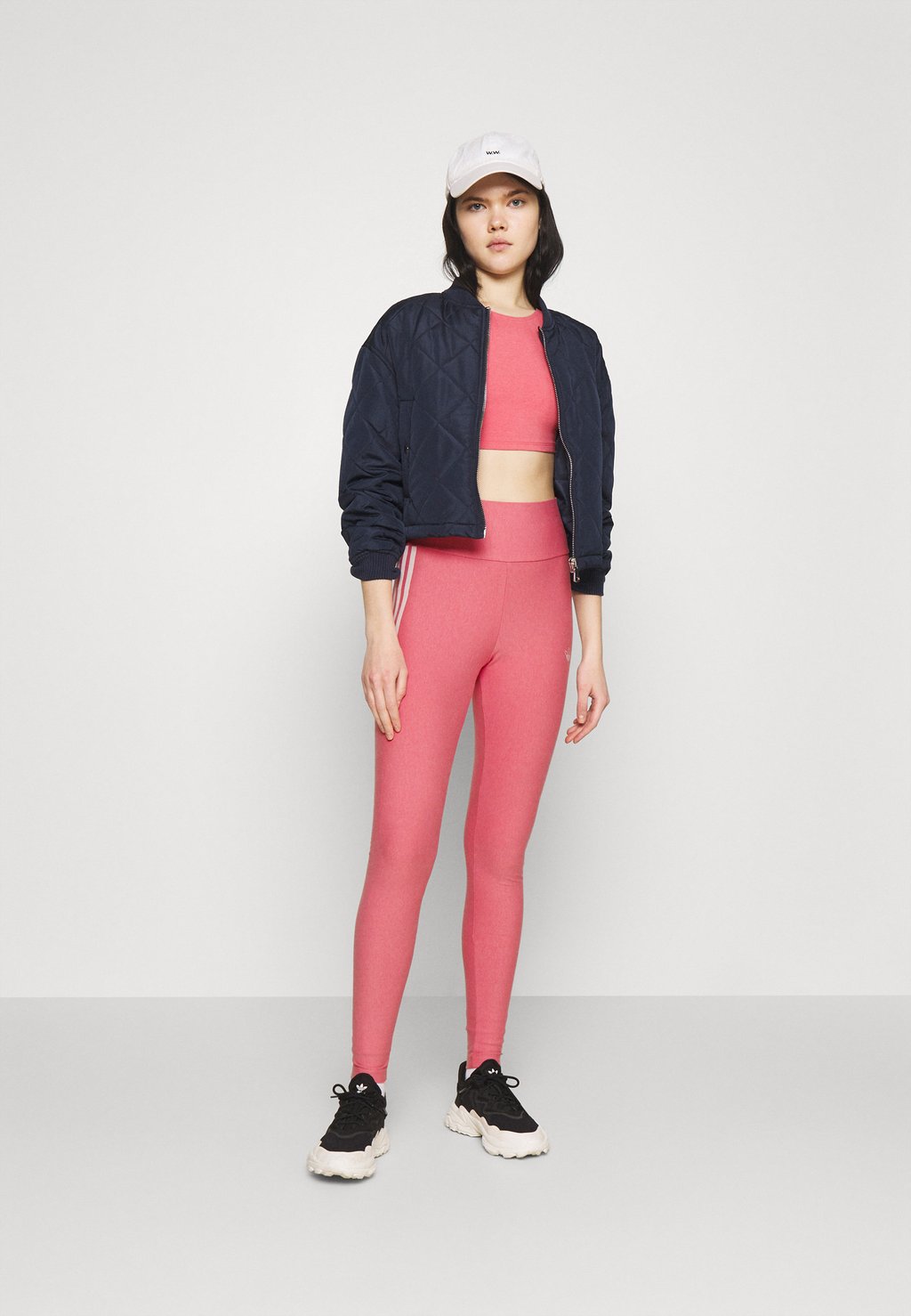 Топ BRA Adidas Originals, розовый — фото 2