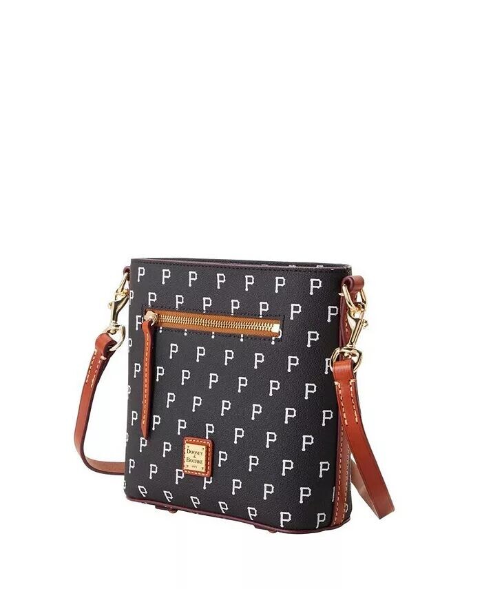 

Женская фирменная маленькая сумка через плечо на молнии Pittsburgh Pirates Dooney & Bourke