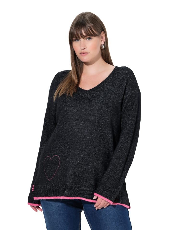 

Ulla Popken Черный свитер