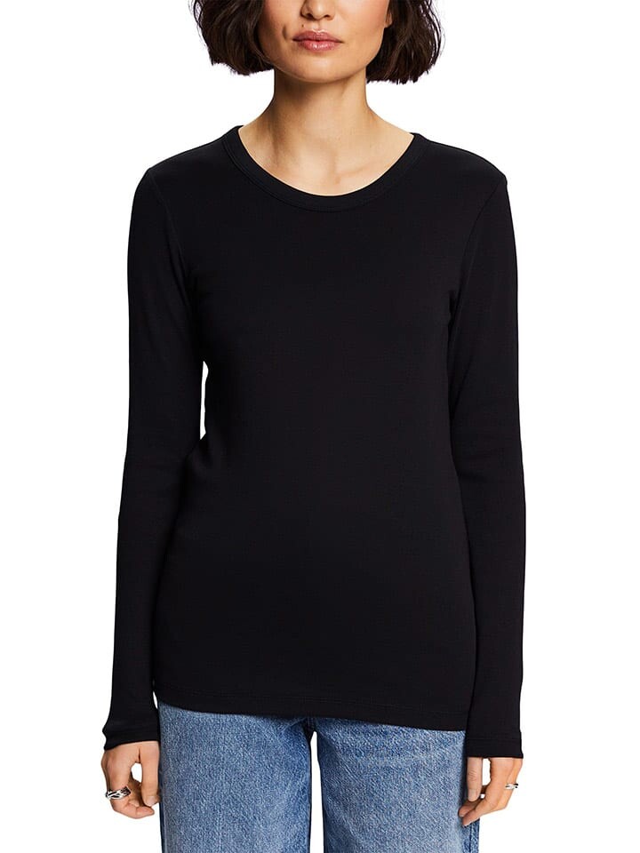 

Лонгслив ESPRIT Longsleeve, черный
