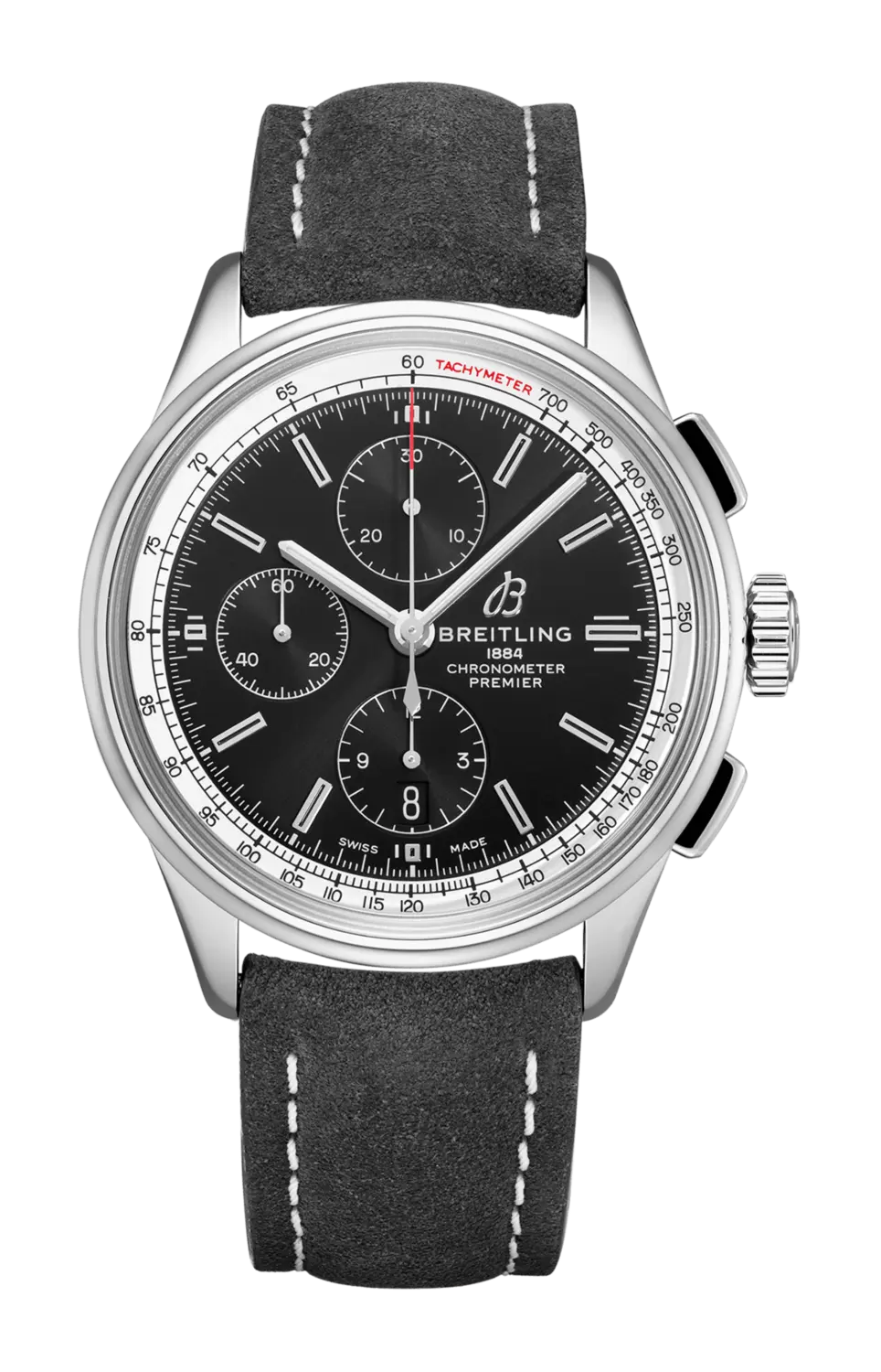 

Часы premier chronograph 42 acciaio inossidabile nero Breitling