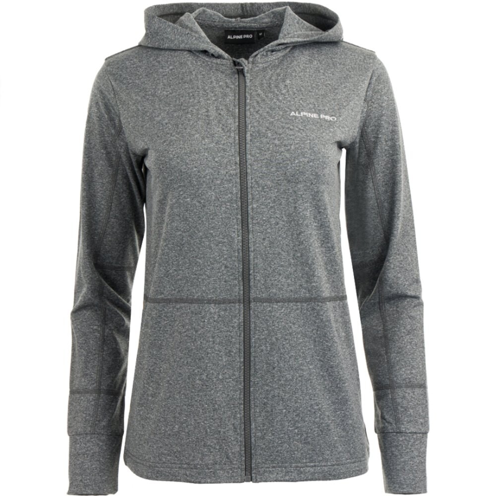 

Спортивная толстовка Alpine Pro Aherta full zip, серый