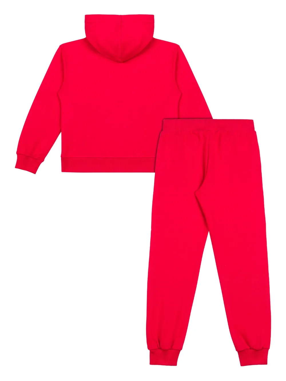 Спортивный костюм с принтом Teddy Bear Moschino Kids, красный — фото 2