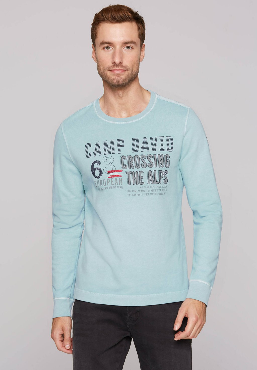 

Толстовка MIT LOGO ARTWORK Camp David, светло-голубой