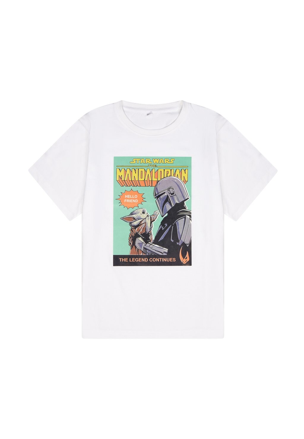 

Футболка с принтом THE MANDALORIAN Star Wars, белый