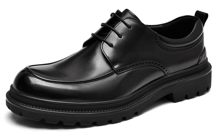 Мужские туфли Beau Today Men's Casual Shoes Men Low-Top Black — фото 2