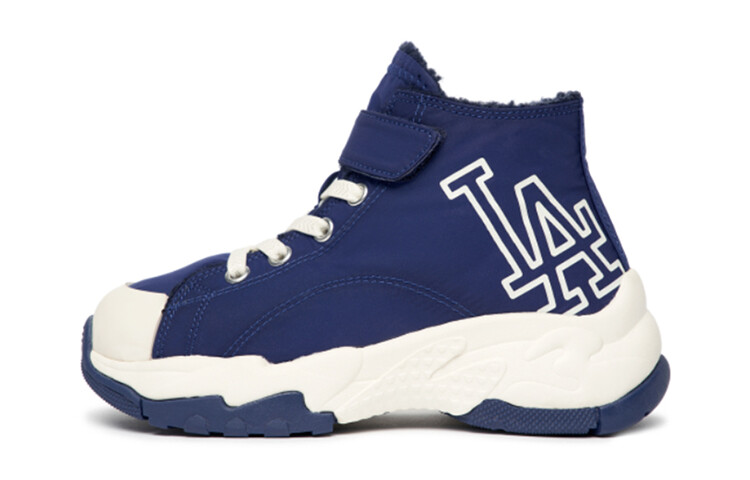 

Детские кроссовки Chunky High Lifestyle Shoes Kids High-top Blue Mlb