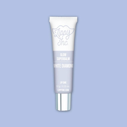 Бальзам для губ Glow White Diamond Superbalm Glossy with Avocado Oil, Argan Oil, and Macadamia Oil — фото 2
