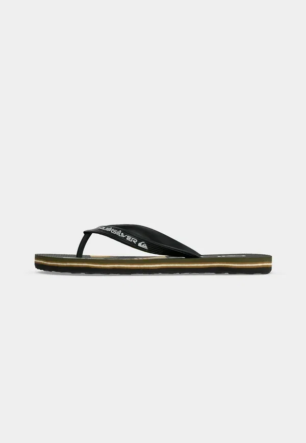 Сланцы Molokai stripe pool shoes Quiksilver, темно-зеленый — фото 2