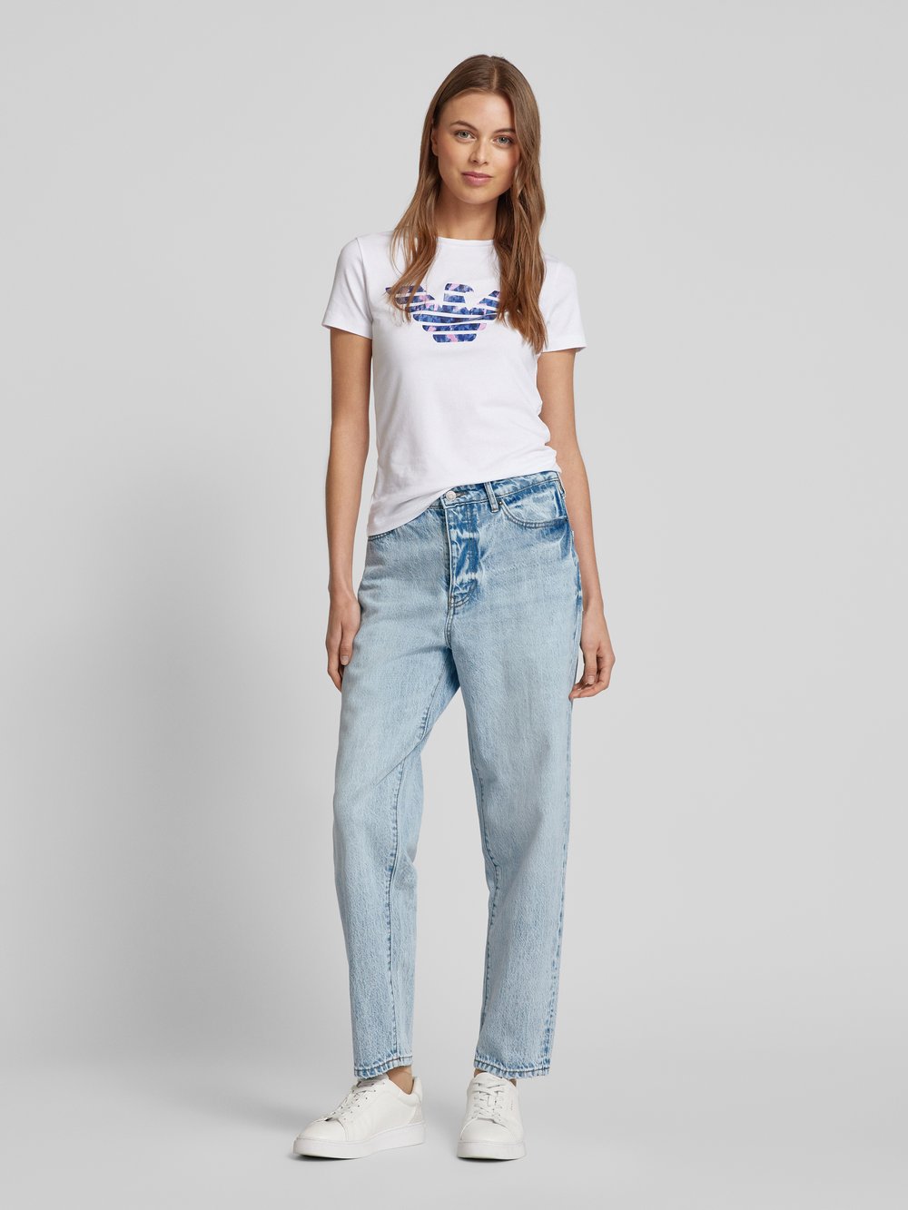 

Джинсы с 5-карманным дизайном ARMANI EXCHANGE, светло-голубой