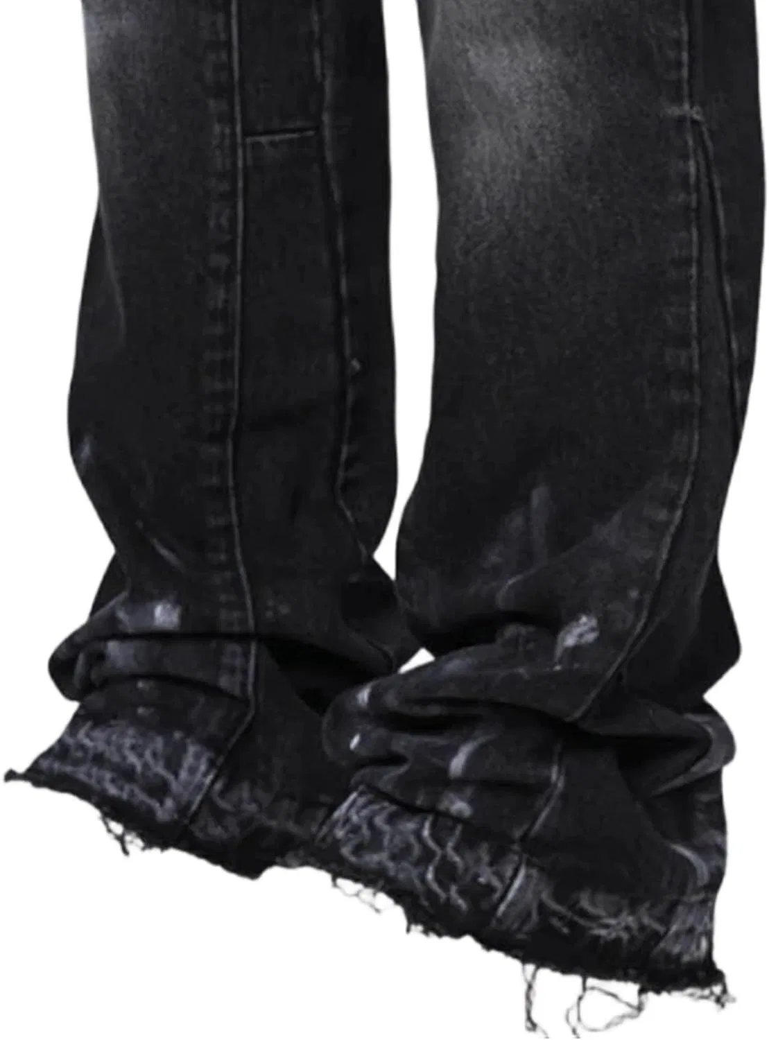 Джинсы прямые Slim Fit Black — фото 4