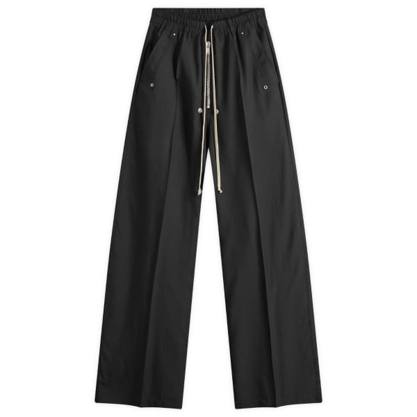 

Широкие шерстяные брюки бела Rick Owens, черный