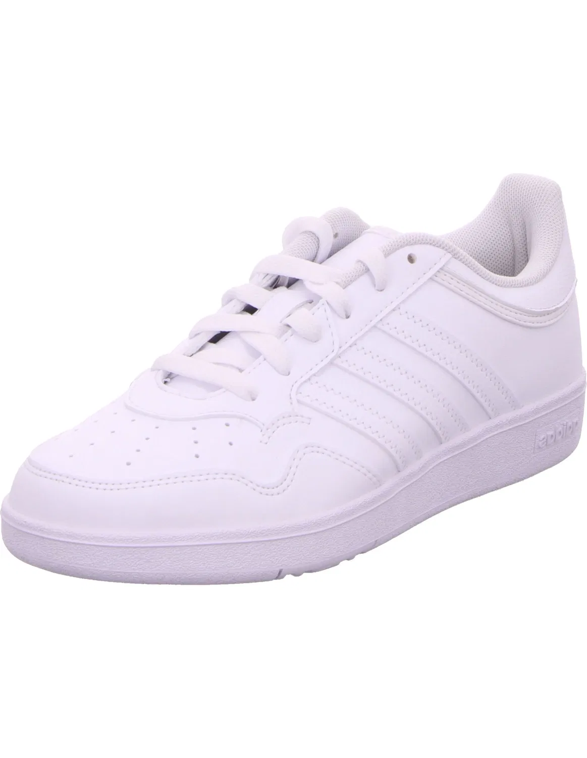 Кроссовки низкие Hoops 4, Adidas, белый/черный