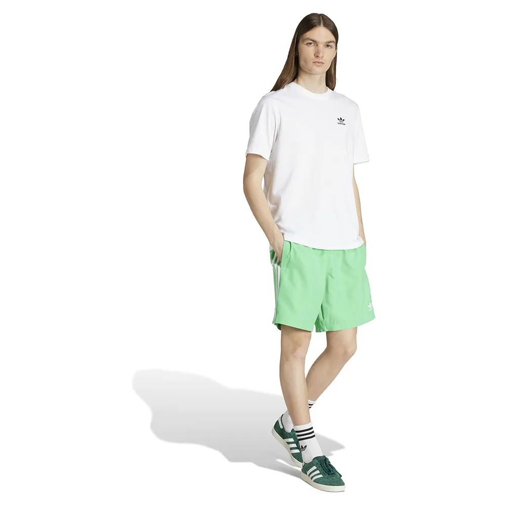Шорты для плавания adidas Originals Adicolor 3-Stripes 8´´, зеленый — фото 3