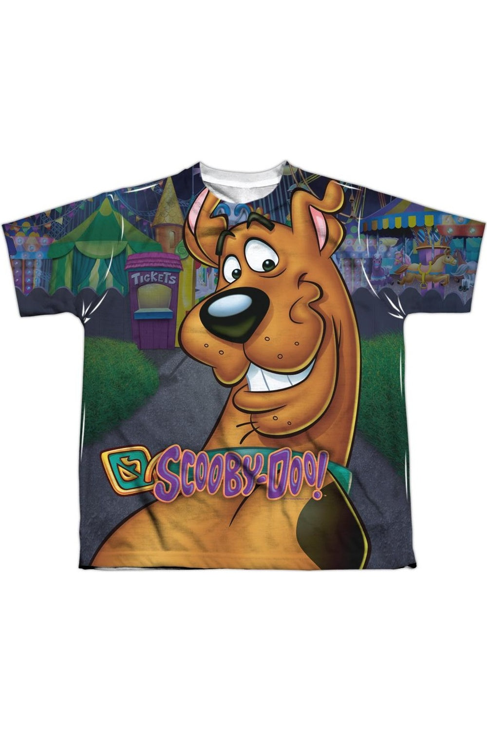 

Футболка Scooby Doo с коротким рукавом для подростков Gildan, белый