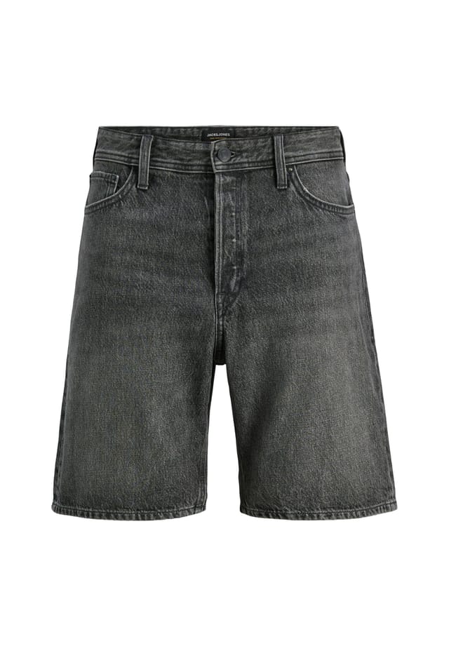 

Джинсовые шорты Тони оригинальные короткие джинсы Jack & Jones, черный