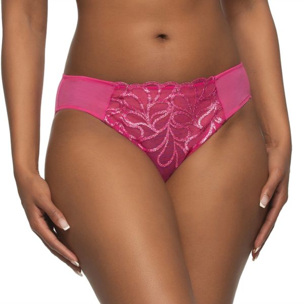 

Женские трусы-слипы Lotus с высокой посадкой 635088 Paramour By Felina, цвет pink yarrow lurex