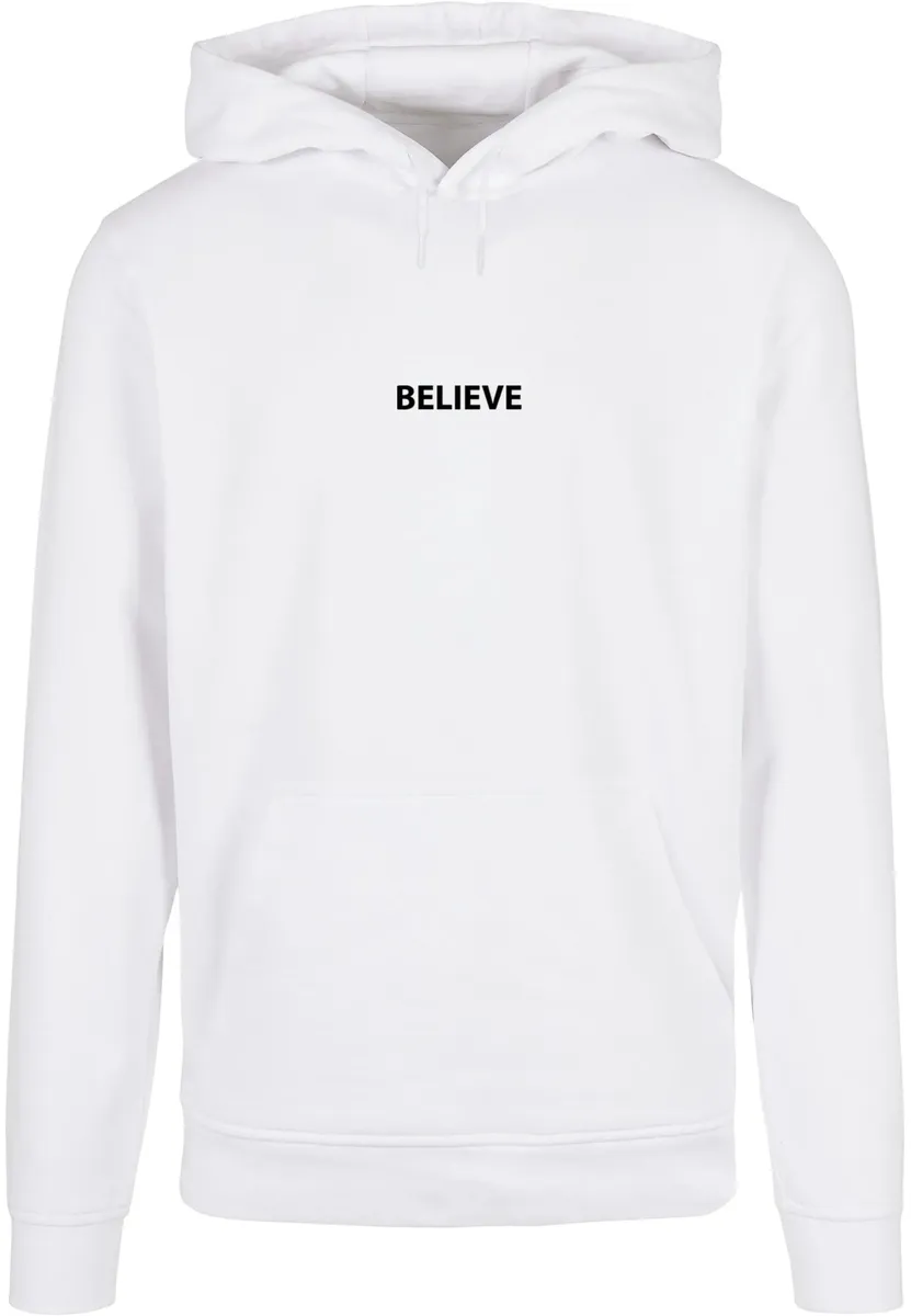 

Толстовка с капюшоном Merchcode " Merchcode Men's Believe Front Basic Hoody", белый