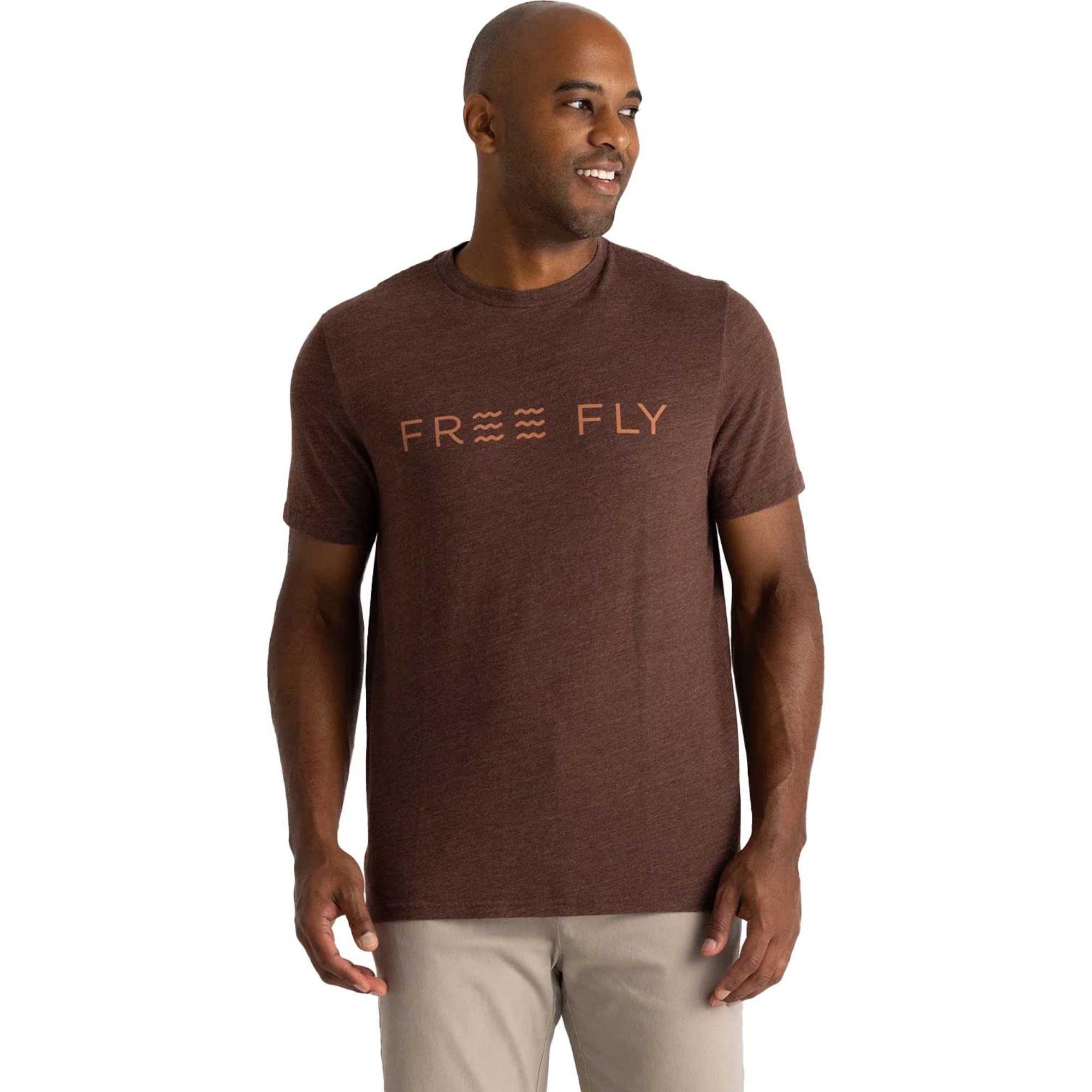 

Мужская футболка Straightaway Free Fly, Heather Chestnut