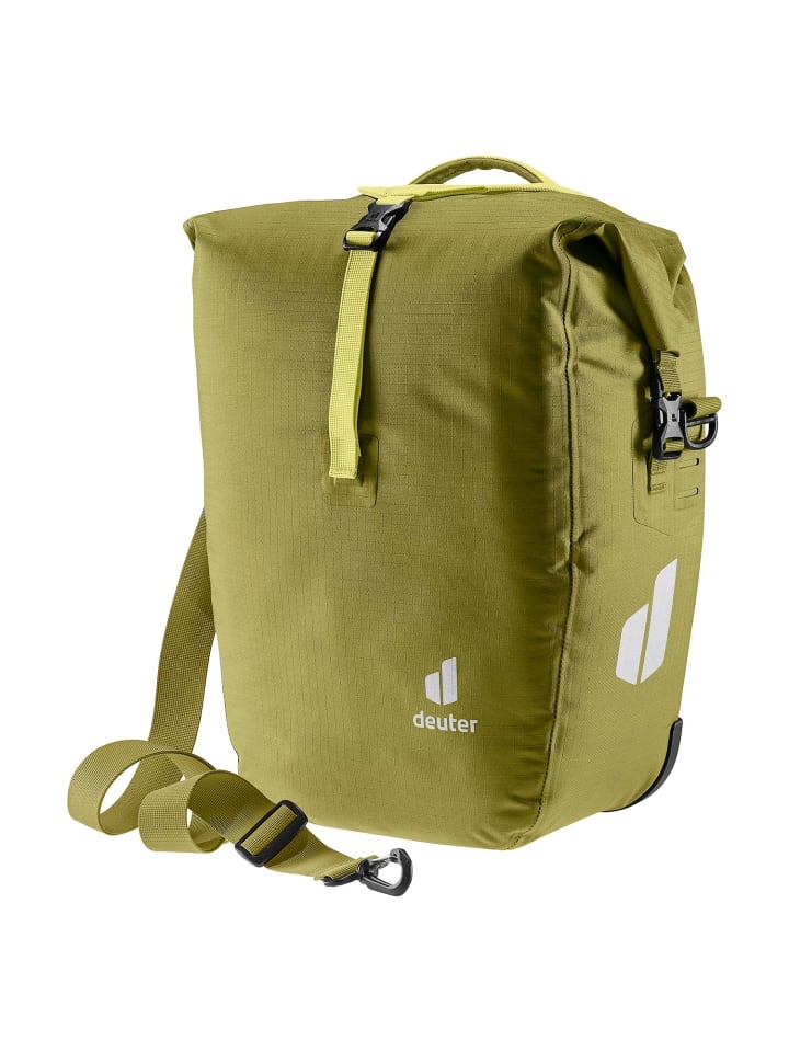 

Deuter Велосипедная сумка Weybridge 20+5 с изображением кактуса, зеленая