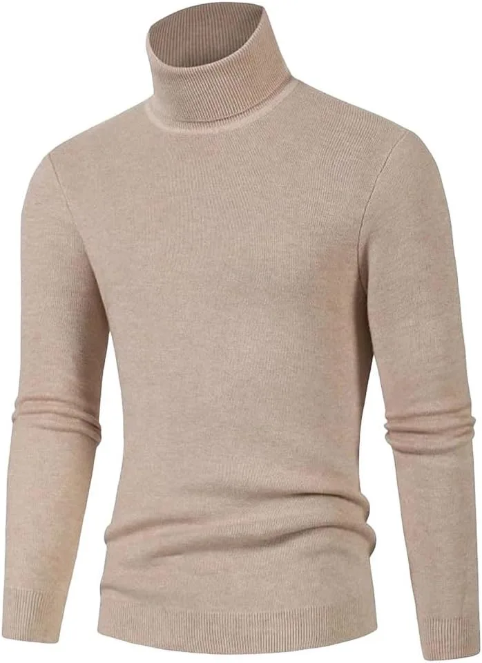 Мужской водолазка-пуловер Korean Knitted Sweater