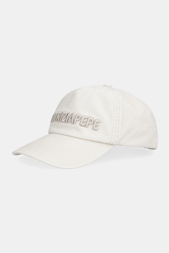 

Хлопковая бейсболка Patrizia Pepe, бежевый