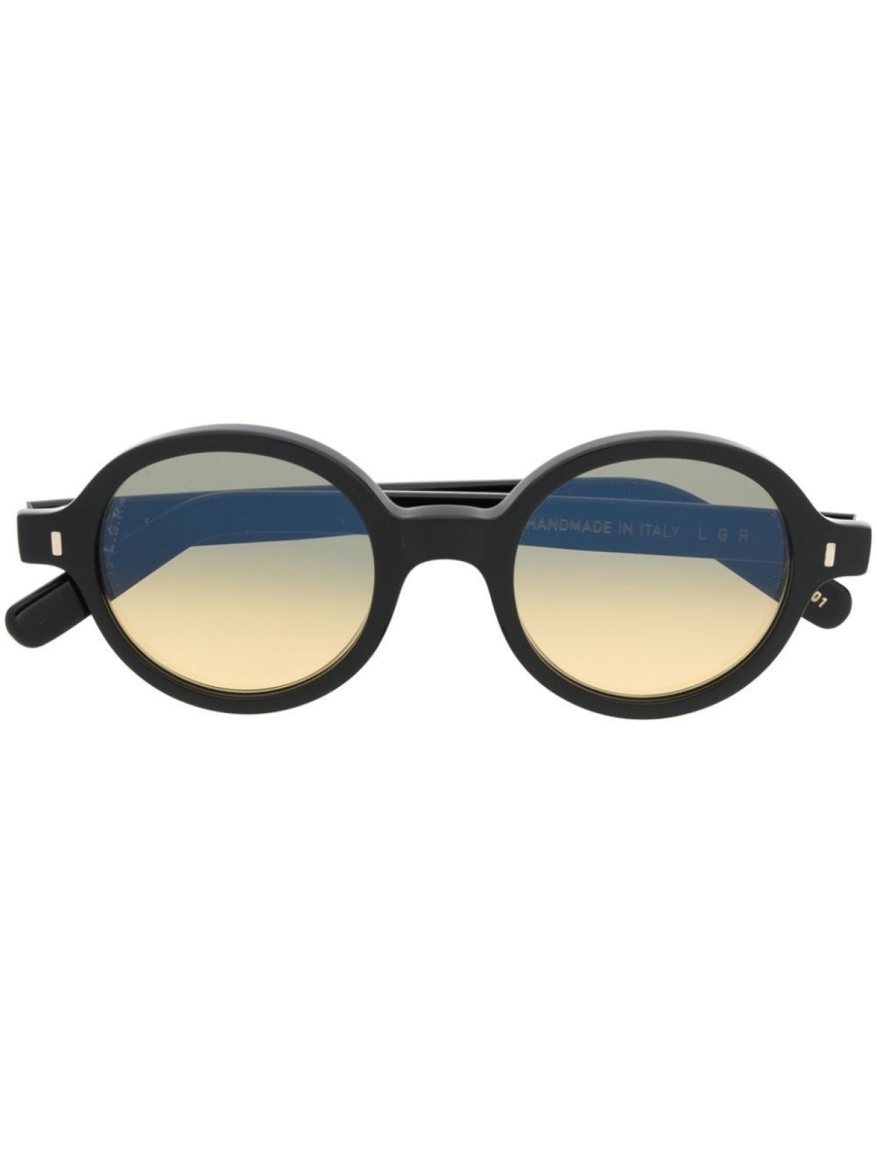 

L.G.R round-frame tinted sunglasses, черный