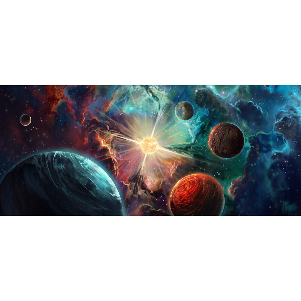 

Аксессуары N3 Art N3 Deskmat: Exoplanets (35" x 15")