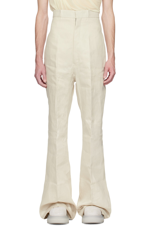 

Грязные брюки Hollywood Bolan Rick Owens, цвет dinge