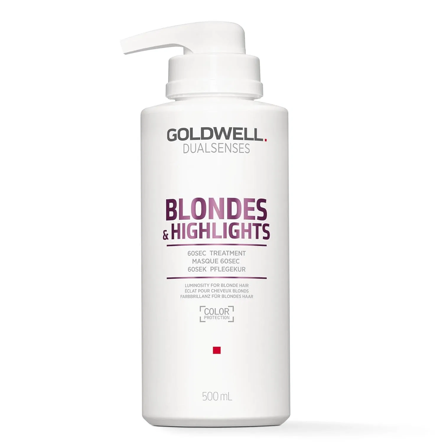 Уход для светлых и мелированных волос «Dualsenses Blondes & Highlights 60sec Treatment» 500 мл от Goldwell Goldwell