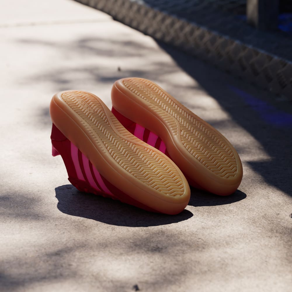 Кроссовки Adidas Barreda Decode Shoes Kids, цвет Better Scarlet/Lucid Pink/Gum — фото 3