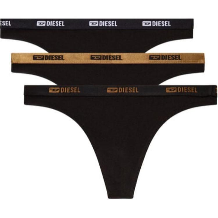 

Трусы-стринги Stars пачка из трех штук DIESEL, золото