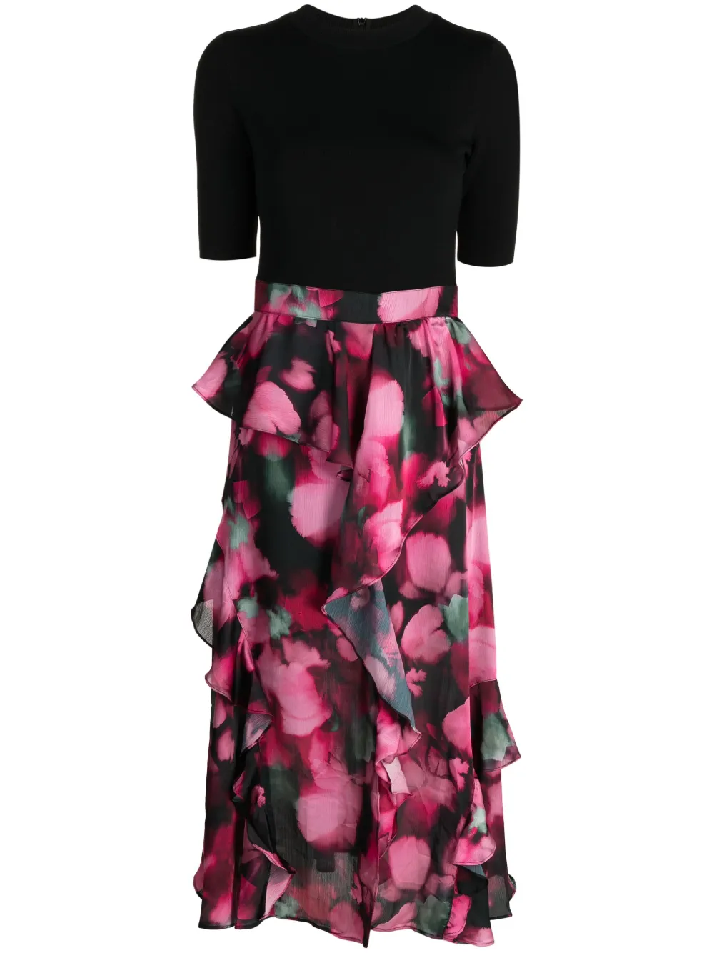 

Платье Darciia с цветочным принтом Ted Baker, черный