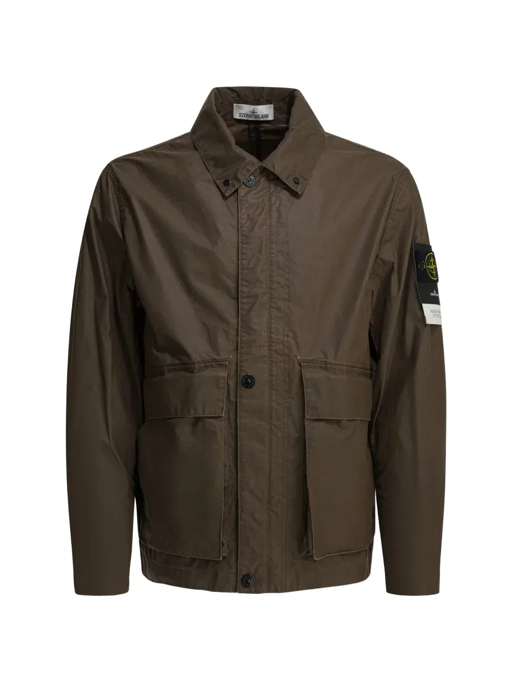 Куртка с передним карманом Stone Island, коричневый