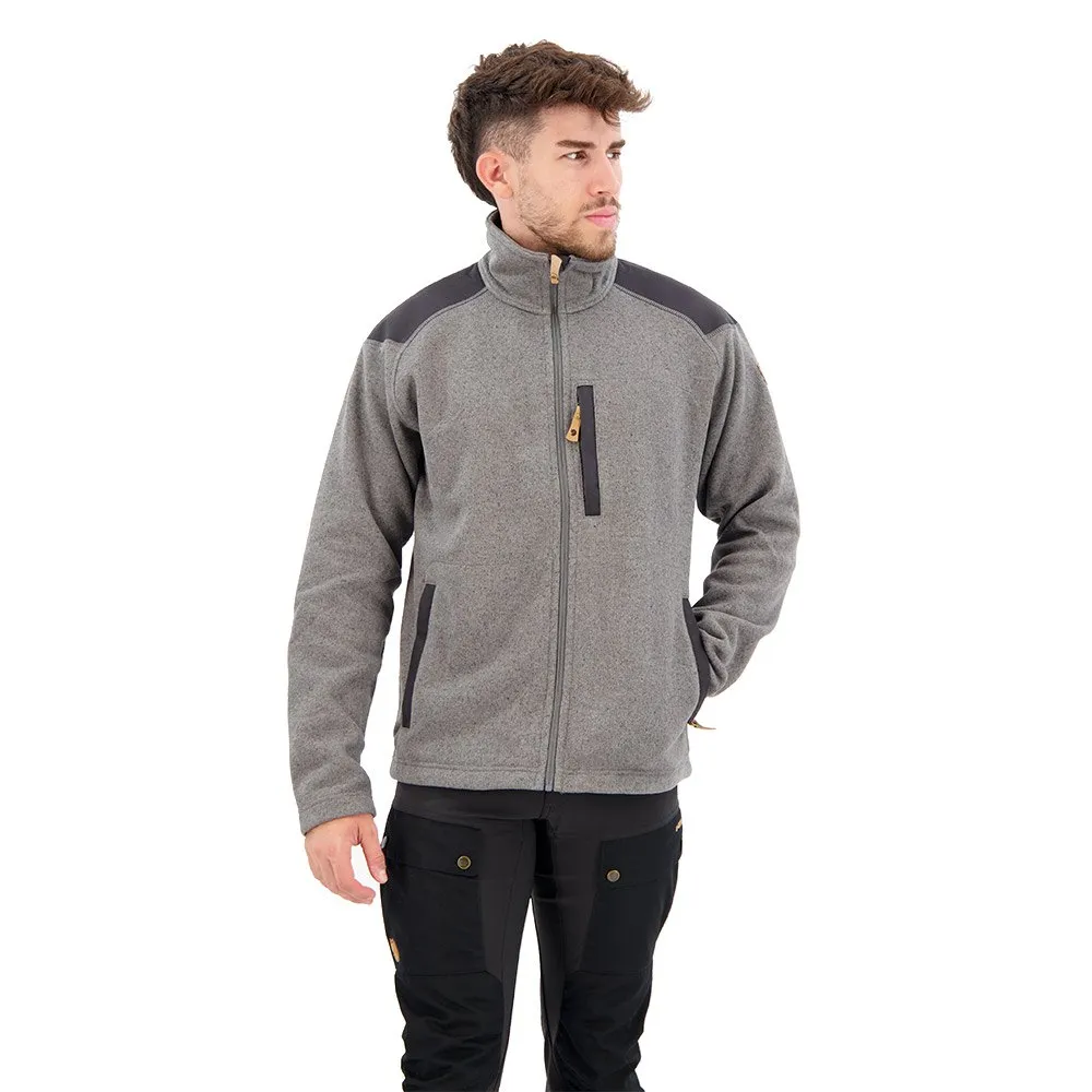 

Флис Fjällräven Buck full zip, серый