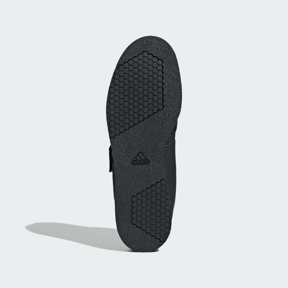 Кроссовки Adidas Powerlift 5 Weightlifting Shoes, цвет Core Black/Cloud White/Pure Ruby — фото 3