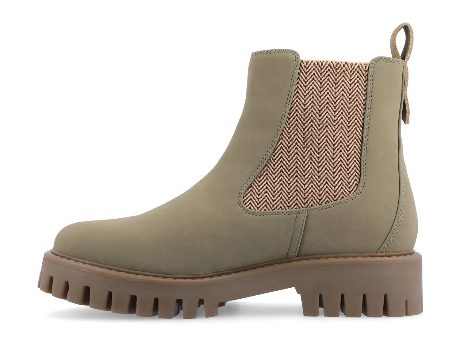 Ботильоны Alara Chelsea Bootie Journee Collection, оливково-зеленый — фото 3