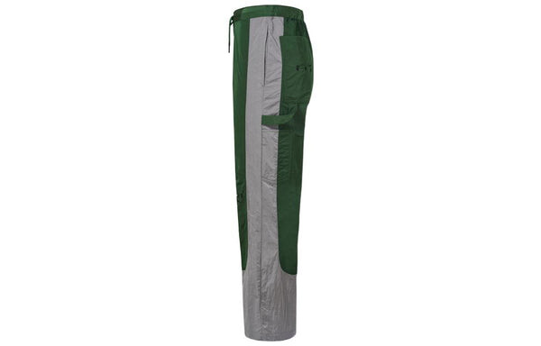Спортивные штаны Off-White X Air Jordan Track Pants 'Green Grey', зеленый — фото 4