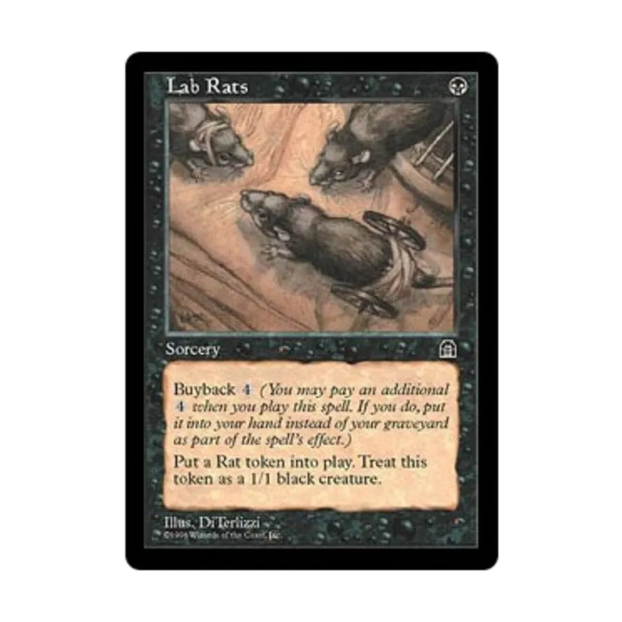 

CCG Лабораторные крысы (С), MTG - Stronghold