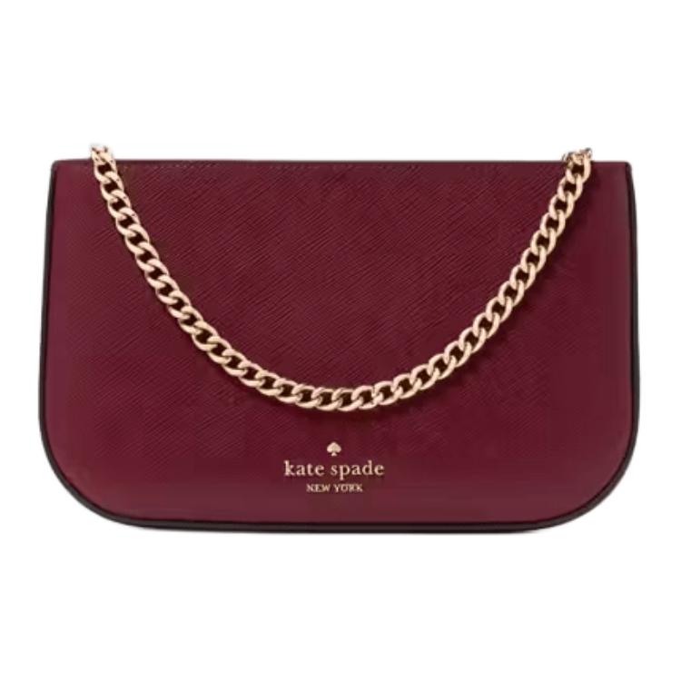 

Kate Spade Сумка через плечо из кожи саффиано женская Блэкберри