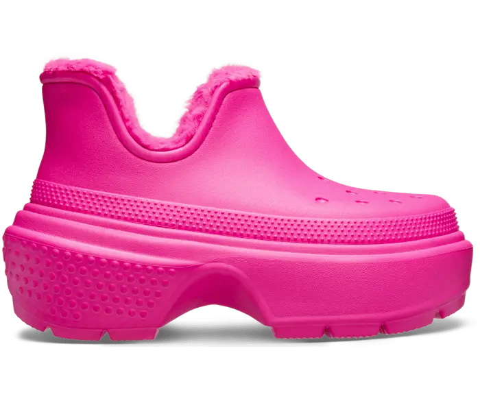 

Ботинки Stomp Shorty Crocs, цвет Pink Crush