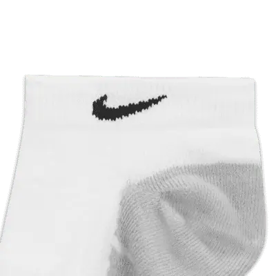 Носки Nike Everyday Max Cushioned Training No-Show (3 шт), цвет White/Wolf Grey/Black — фото 4