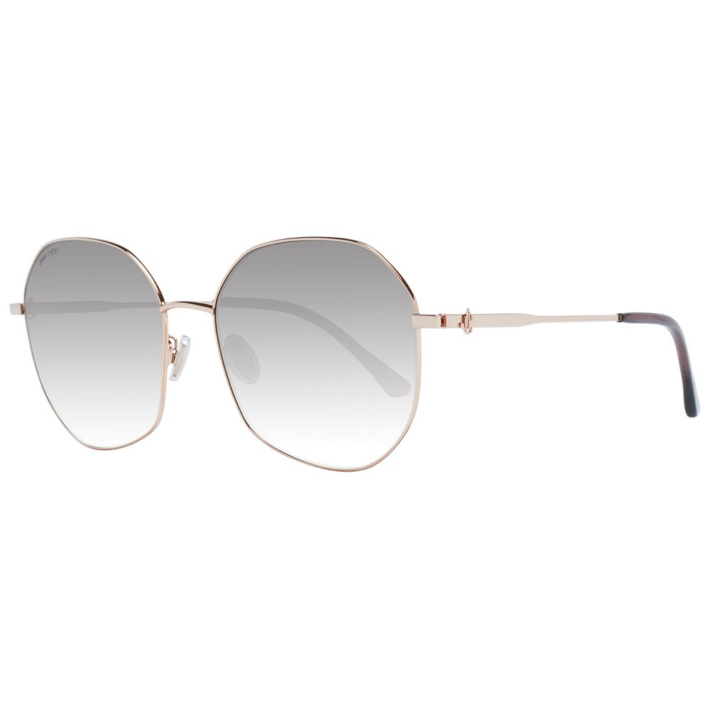 

Золотые женские солнцезащитные очки Jimmy Choo Eyewear