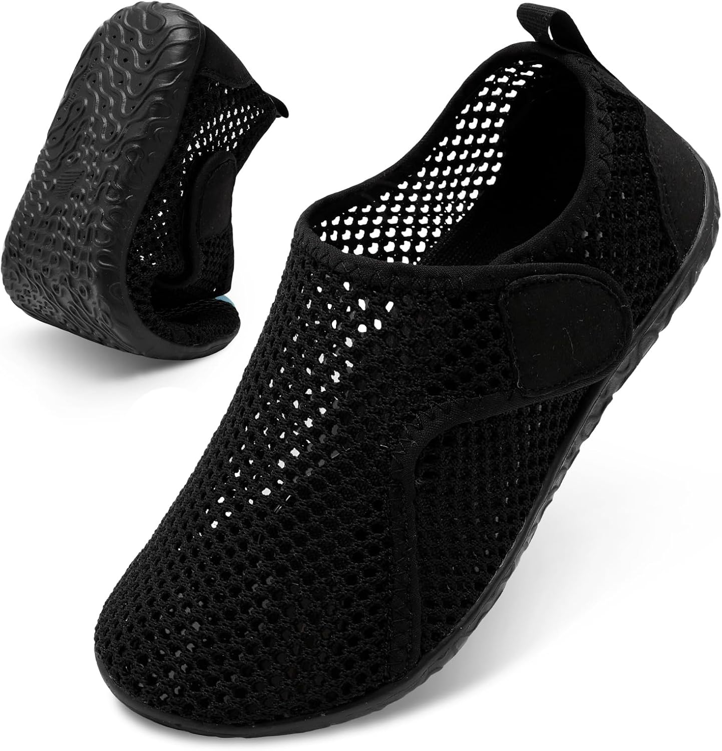 

Водные тапочки XIHALOOK для женщин и мужчин, быстро сохнут, легкие, босоножки для пляжа, плавания, бассейна, серфинга, йоги и спорта, черный