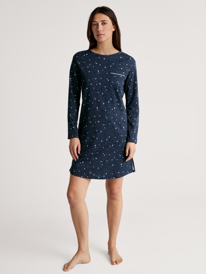 

Ночная рубашка Calida, цвет peacoat blue