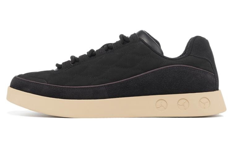 

Кроссовки LI-NING 1990 Classic Collection Skateboarding Shoes Men Low-top Black, черный