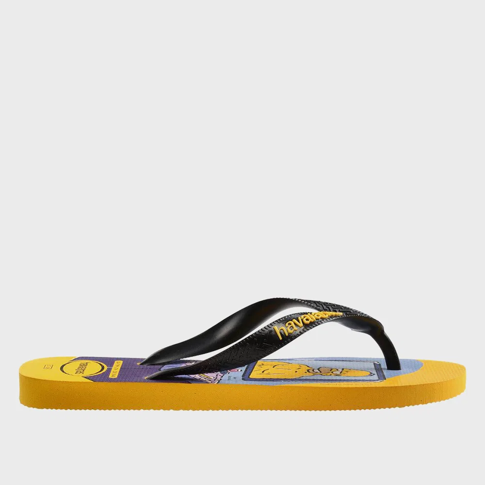 Мужские жёлтые шлёпанцы The Simpsons от Havaianas — фото 2