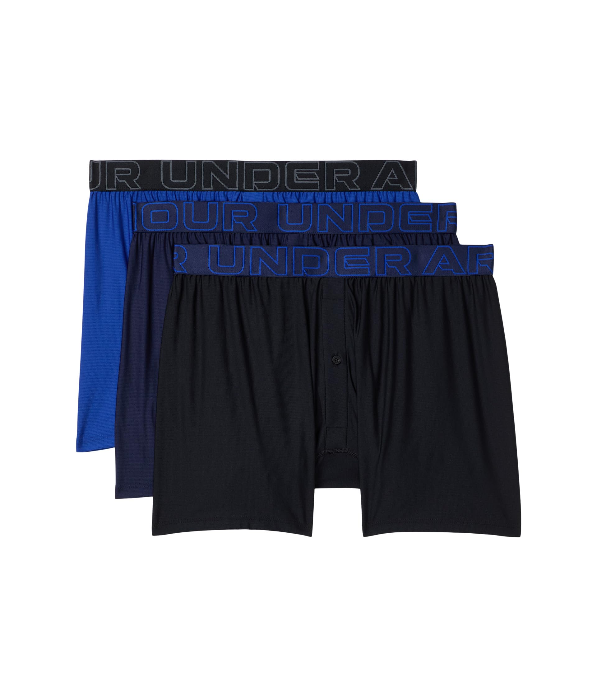 

Боксеры Under Armour Lounge Tech Mesh Boxers - 6", цвет Royal Blue